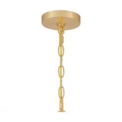 Abner 3-Light Aged Brass Pendant by Quoizel -Quoizel Sales aged brass quoizel chandeliers abr2814ab 44 1000