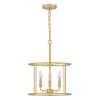 Abner 3-Light Aged Brass Pendant by Quoizel -Quoizel Sales aged brass quoizel chandeliers abr2814ab 64 1000