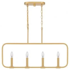 Abner 4-Light Aged Brass Chandelier by Quoizel -Quoizel Sales aged brass quoizel chandeliers abr432ab 1f 1000