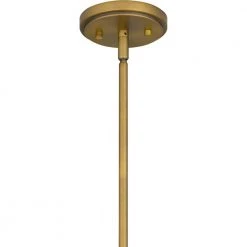 Hanley 4-Light Aged Brass Standard Pendant by Quoizel -Quoizel Sales aged brass quoizel chandeliers qp5596ab fa 1000