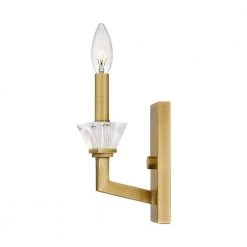 Lottie 2-Light Aged Brass Wall Sconce by Quoizel -Quoizel Sales aged brass quoizel vanity lighting lot8708ab 1f 1000