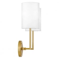 Josephs 2-Light Aged Brass Wall Sconce by Quoizel -Quoizel Sales aged brass quoizel vanity lighting qw16132ab 1f 1000