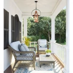 Burdett 3-Light Aged Copper Pendant by Quoizel -Quoizel Sales aged copper quoizel chandeliers burd2818ac 31 1000