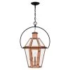 Burdett 3-Light Aged Copper Pendant by Quoizel -Quoizel Sales aged copper quoizel chandeliers burd2818ac 64 1000