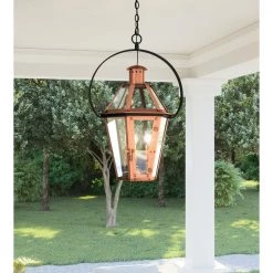 Burdett 3-Light Aged Copper Pendant by Quoizel -Quoizel Sales aged copper quoizel chandeliers burd2818ac c3 1000