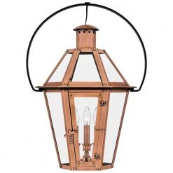 Burdett 3-Light Aged Copper Pendant by Quoizel -Quoizel Sales aged copper quoizel chandeliers burd2818ac fa 1000