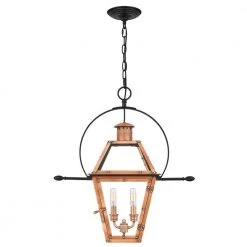 Rue De Royal 2-Light Aged Copper Pendant with Clear Glass by Quoizel 13 Rue De Royal 2-Light Aged Copper Pendant with Clear Glass by Quoizel -Quoizel Sales aged copper quoizel chandeliers ro2811ac 1f 1000