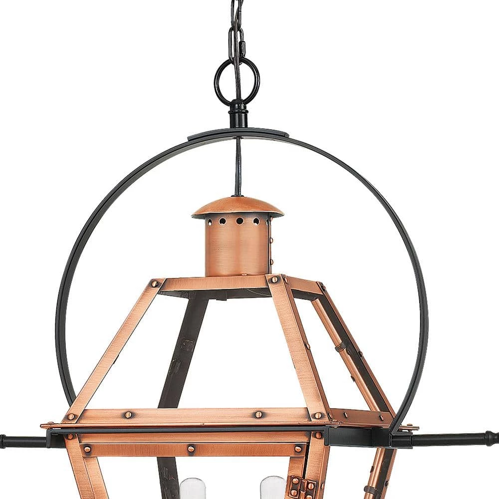 Rue De Royal 2-Light Copper Outdoor Pendant Light by Quoizel 4 Rue De Royal 2-Light Copper Outdoor Pendant Light by Quoizel - Image 2