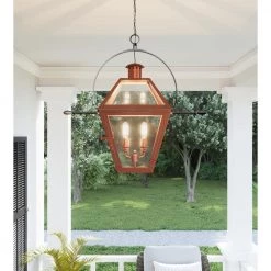 Rue De Royal 2-Light Copper Outdoor Pendant Light by Quoizel 15 Rue De Royal 2-Light Copper Outdoor Pendant Light by Quoizel -Quoizel Sales aged copper quoizel outdoor pendant lights ro1911ac fa 1000