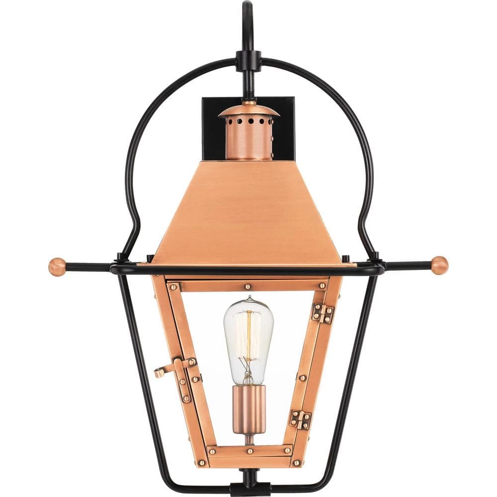 Rue De Royal 1-Light Copper Outdoor Wall Lantern Sconce by Quoizel 6 Rue De Royal 1-Light Copper Outdoor Wall Lantern Sconce by Quoizel - Image 4