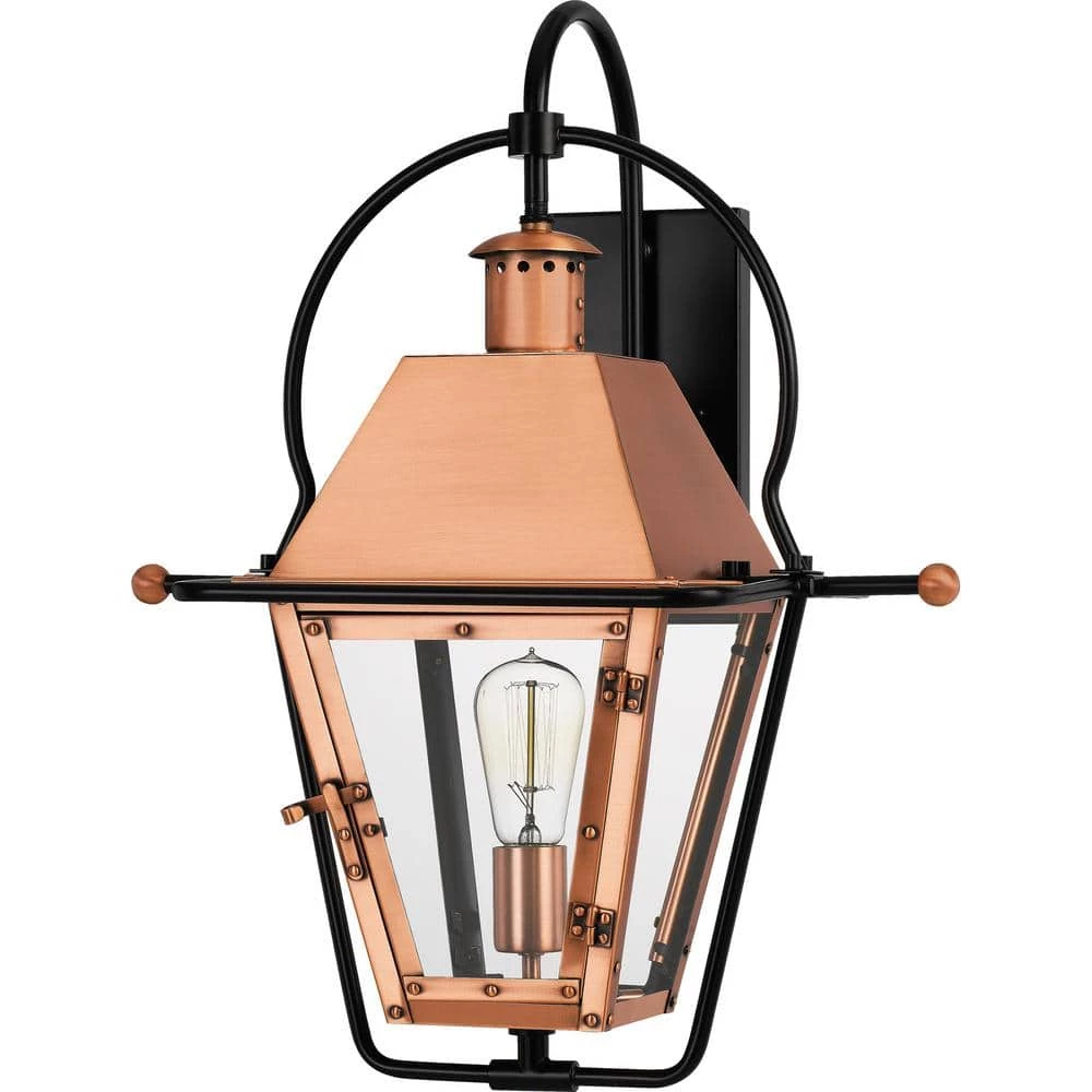 Rue De Royal 1-Light Copper Outdoor Wall Lantern Sconce by Quoizel 5 Rue De Royal 1-Light Copper Outdoor Wall Lantern Sconce by Quoizel - Image 3