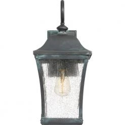 Bardstown 1-Light Aged Verde Outdoor Wall Lantern Sconce by Quoizel -Quoizel Sales aged verde quoizel outdoor sconces bds8408agv 1f 1000