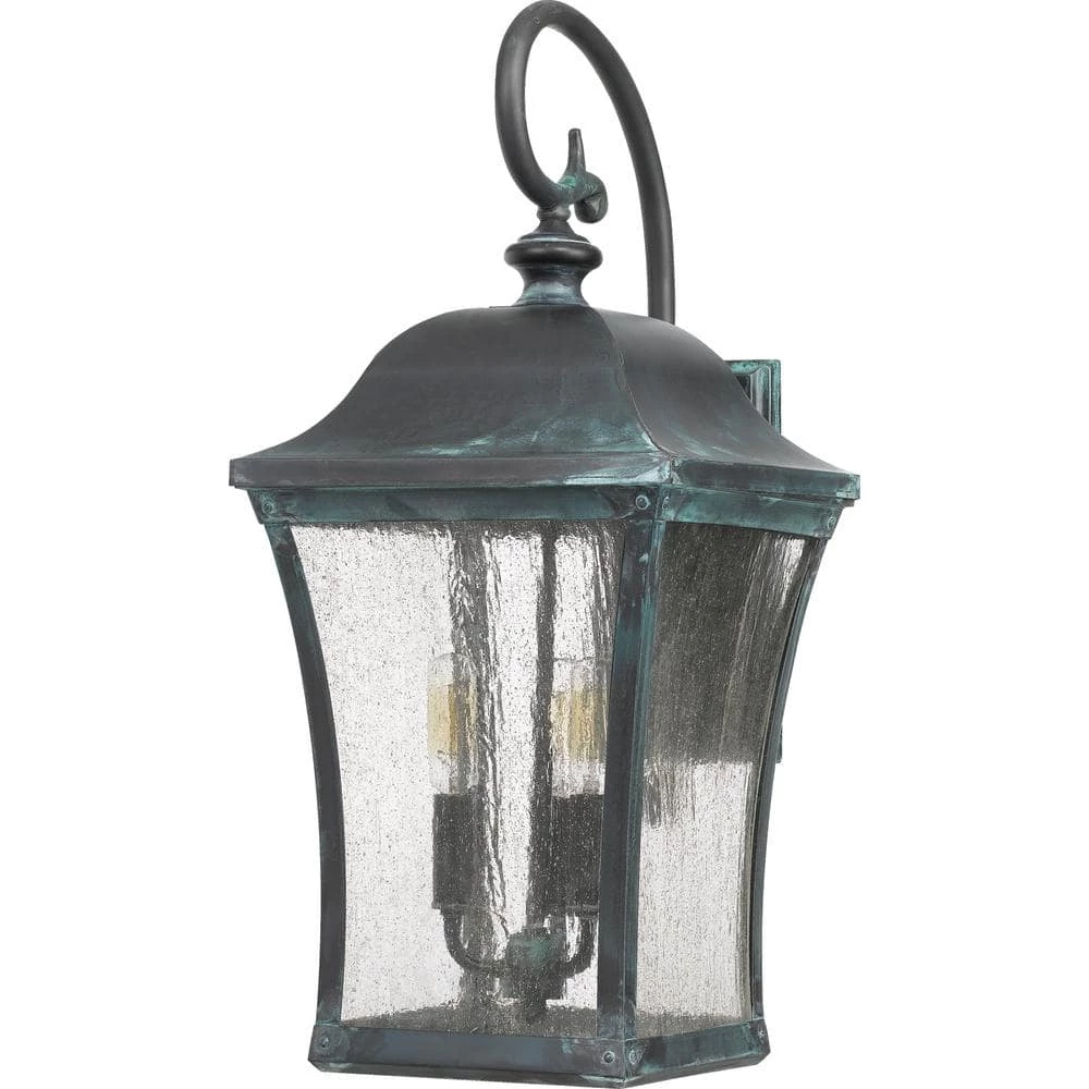 Bardstown 1-Light Aged Verde Outdoor Wall Lantern Sconce by Quoizel 5 Bardstown 1-Light Aged Verde Outdoor Wall Lantern Sconce by Quoizel - Image 3
