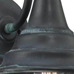 Carmel 1-Light Aged Verde Outdoor Wall Lantern Sconce by Quoizel -Quoizel Sales aged verde quoizel outdoor sconces cml8409agv 40 1000