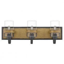 Finch 3-Light Aged Walnut Vanity Light by Quoizel -Quoizel Sales aged walnut quoizel vanity lighting fin8624awn c3 1000