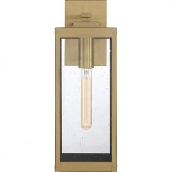 Westover 1-Light Antique Brass Outdoor Wall Lantern Sconce by Quoizel -Quoizel Sales antique brass quoizel outdoor sconces wvr8406a 4f 1000