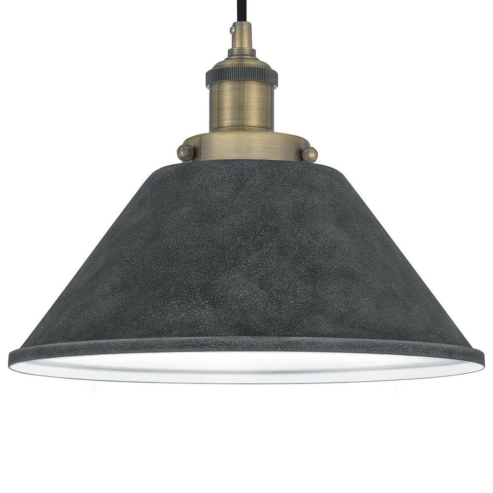 Sparrow 1-Light Antique Brass Mini Pendant by Quoizel 4 Sparrow 1-Light Antique Brass Mini Pendant by Quoizel - Image 2