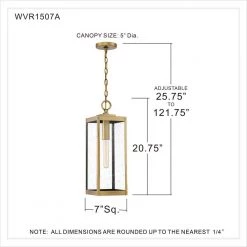 Westover 1-Light Antique Brass Chandelier with Clear Seeded Glass by Quoizel -Quoizel Sales antique brass quoizel pendant lights wvr1507a fa 1000