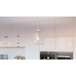 Stella 1-Light Antique Nickel Mini Pendant with Clear Seeded Glass by Quoizel -Quoizel Sales antique nickel quoizel pendant lights stls1512an e1 1000
