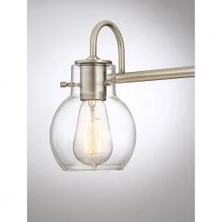 Andrews 3-Light Antique Nickel Vanity Light by Quoizel -Quoizel Sales antique nickel quoizel vanity lighting anw8603an 1f 1000