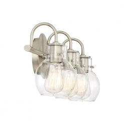 Andrews 3-Light Antique Nickel Vanity Light by Quoizel -Quoizel Sales antique nickel quoizel vanity lighting anw8603an 4f 1000