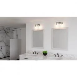 Jaspar 16 in. 2-Light Antique Nickel Vanity Light by Quoizel -Quoizel Sales antique nickel quoizel vanity lighting jsp8616an 31 1000