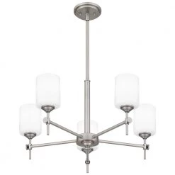 Aria 5-Light Antique Polished Nickel Chandelier with Opal Glass by Quoizel 15 Aria 5-Light Antique Polished Nickel Chandelier with Opal Glass by Quoizel -Quoizel Sales antique polished nickel quoizel chandeliers ari5026ap 1f 1000