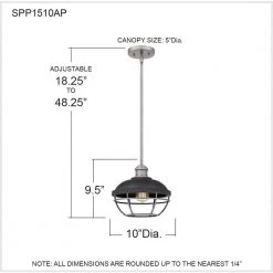 Sandpiper 1-Light Antique Polished Nickel Mini Pendant with Metal Shade by Quoizel 18 Sandpiper 1-Light Antique Polished Nickel Mini Pendant with Metal Shade by Quoizel -Quoizel Sales antique polished nickel quoizel pendant lights spp1510ap 76 1000