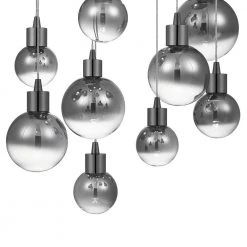 Shadow Integrated LED Black Chrome Pendant by Quoizel 11 Shadow Integrated LED Black Chrome Pendant by Quoizel -Quoizel Sales black chrome quoizel chandeliers pcsh2818bch 1f 1000