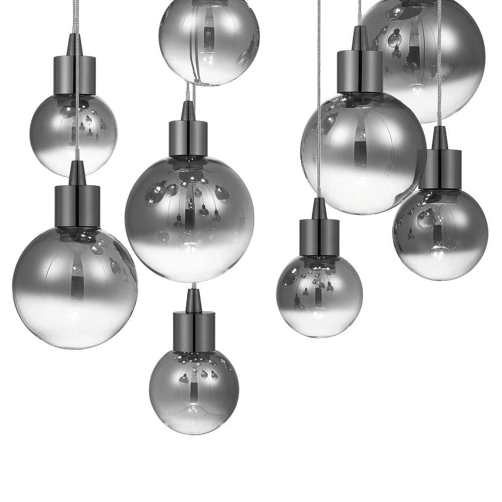 Shadow Integrated LED Black Chrome Pendant by Quoizel 7 Shadow Integrated LED Black Chrome Pendant by Quoizel - Image 5
