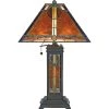 San Gabriel 23 in. Valiant Bronze Table Lamp by Quoizel -Quoizel Sales bronze quoizel table lamps nx615tva 64 1000