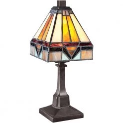Holmes 12 in. Vintage Bronze Table Lamp by Quoizel