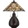 India 19.5 in. Imperial Bronze Table Lamp by Quoizel -Quoizel Sales bronze quoizel table lamps tf1846tib 64 1000