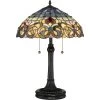 Lyric 22.75 in. Vintage Bronze Table Lamp by Quoizel -Quoizel Sales bronze quoizel table lamps tf3180tvb 64 1000