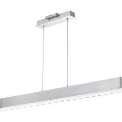 Cutlas Integrated LED Brushed Aluminum Chandelier by Quoizel