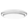 Irving 16 in. Brushed Aluminum LED Semi-Flush Mount by Quoizel -Quoizel Sales brushed aluminum quoizel flush mount lights ivg1616bra 64 1000