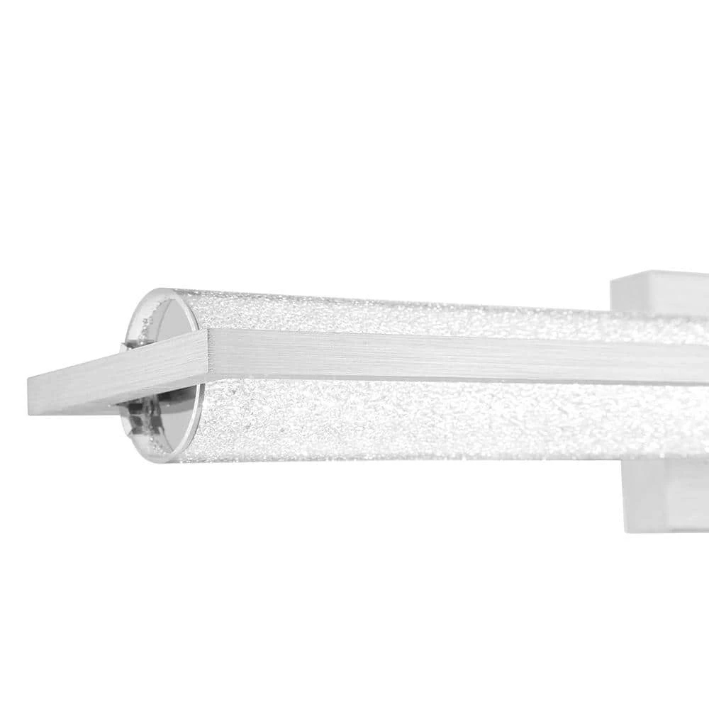 Rosalie 30 in. Brushed Aluminum Integrated LED Vanity Light by Quoizel 7 Rosalie 30 in. Brushed Aluminum Integrated LED Vanity Light by Quoizel - Image 5