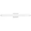 Rosalie 30 in. Brushed Aluminum Integrated LED Vanity Light by Quoizel -Quoizel Sales brushed aluminum quoizel vanity lighting pcro8530bra 64 1000