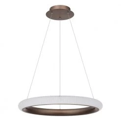 Odessa 21.75 in. Brushed Bronze Integrated LED Pendant by Quoizel -Quoizel Sales brushed bronze quoizel chandeliers pcod2821brz c3 1000