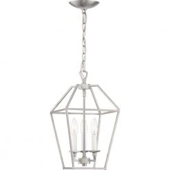 Aviary 3-Light Brushed Nickel Pendant by Quoizel 12 Aviary 3-Light Brushed Nickel Pendant by Quoizel -Quoizel Sales brushed nickel quoizel chandeliers avy5203bn 1f 1000