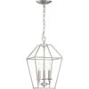 Aviary 3-Light Brushed Nickel Pendant by Quoizel