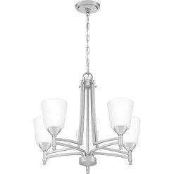 Billingsley 5-Light Brushed Nickel Chandelier by Quoizel 10 Billingsley 5-Light Brushed Nickel Chandelier by Quoizel -Quoizel Sales brushed nickel quoizel chandeliers blg5022bn 4f 1000