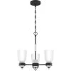 Conrad 3-Light Brushed Nickel Chandelier by Quoizel -Quoizel Sales brushed nickel quoizel chandeliers crd5019bn 64 1000