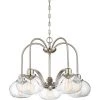 Trilogy 5-Light Brushed Nickel Chandelier by Quoizel