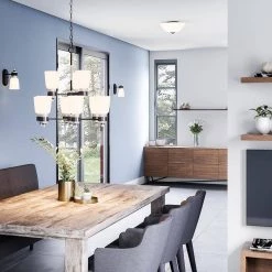 Conrad 13 in. 2-Light Brushed Nickel Flush Mount by Quoizel -Quoizel Sales brushed nickel quoizel flush mount lights crd1613bn 31 1000