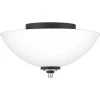 Conrad 13 in. 2-Light Brushed Nickel Flush Mount by Quoizel -Quoizel Sales brushed nickel quoizel flush mount lights crd1613bn 64 1000