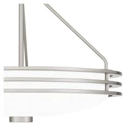 Emile 20.25 in. 4-Light Brushed Nickel Semi-Flush Mount with Etched Glass by Quoizel 15 Emile 20.25 in. 4-Light Brushed Nickel Semi-Flush Mount with Etched Glass by Quoizel -Quoizel Sales brushed nickel quoizel flush mount lights eml1720bn 44 1000