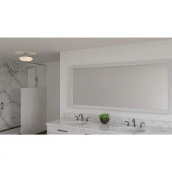 Easton 3-Light Brushed Nickel Semi-Flush Mount with Opal Glass by Quoizel 17 Easton 3-Light Brushed Nickel Semi-Flush Mount with Opal Glass by Quoizel -Quoizel Sales brushed nickel quoizel flush mount lights qsf5364bn 31 1000