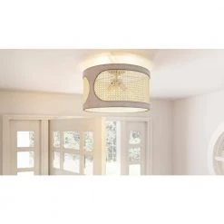 Syrah 18 in. 3-Light Brushed Nickel Semi-Flush Mount by Quoizel -Quoizel Sales brushed nickel quoizel flush mount lights sya1718bn 66 1000