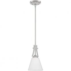 Billingsley 1-Light Brushed Nickel Mini Pendant by Quoizel 8 Billingsley 1-Light Brushed Nickel Mini Pendant by Quoizel -Quoizel Sales brushed nickel quoizel pendant lights blg1505bn c3 1000